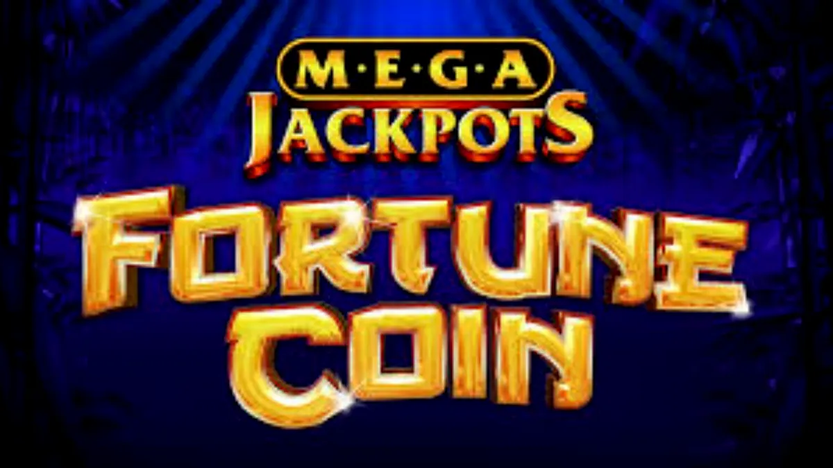 Interface do slot Fortune Coin Mega Jackpot com moedas douradas e dragões